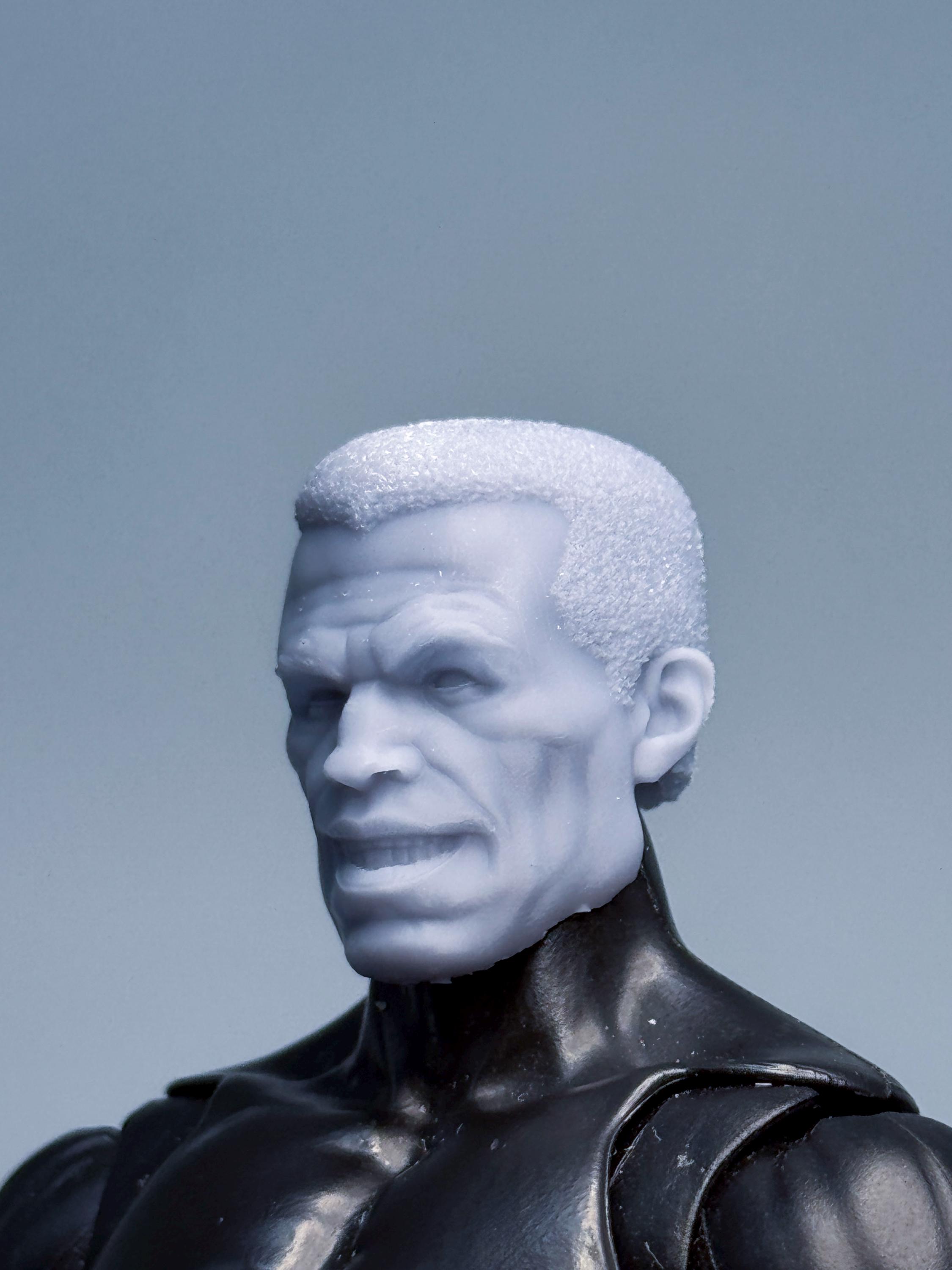 1/12 Scale Bespoke Sculpted Head – Blue Marvellous Hero - Etsy