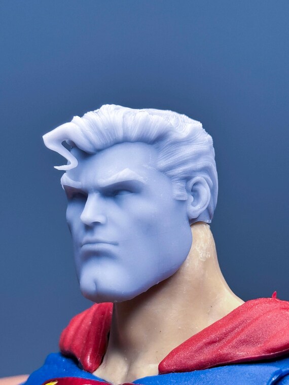 1/12 1/10 Bespoke Sculpted Head Super Hero Man Ed Mcguinness - Etsy