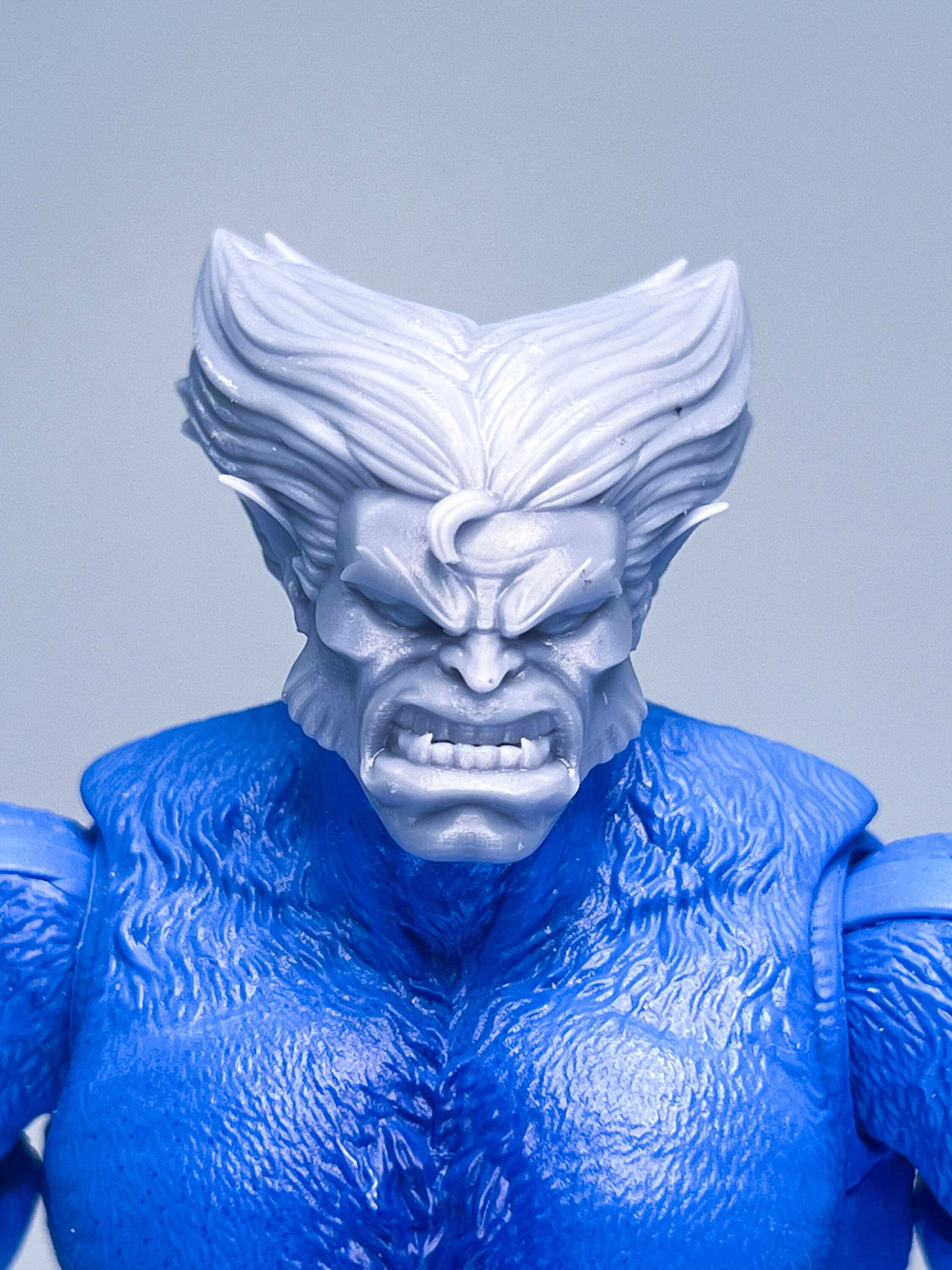 1/12 Scale Bespoke Sculpted Head – Furry Mutant Hero 1997 Style - Etsy