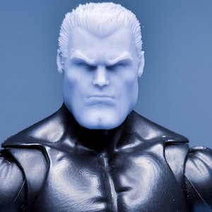 Maßgeschneiderte 1: 12 Sculpted Superheld Fledermaus-Kopf (Ed McGuinness)