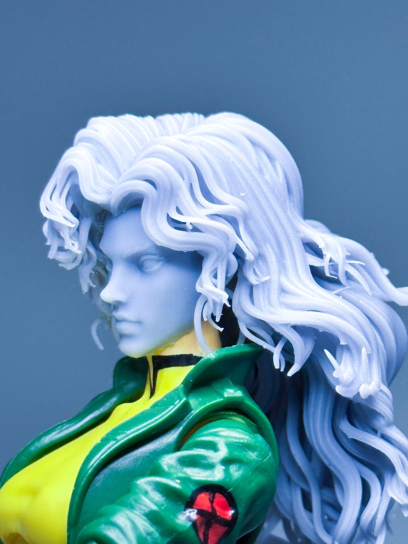 1/12 Bespoke Sculpted Head Power Absorbing Mutant Hero Rivals Style - Etsy