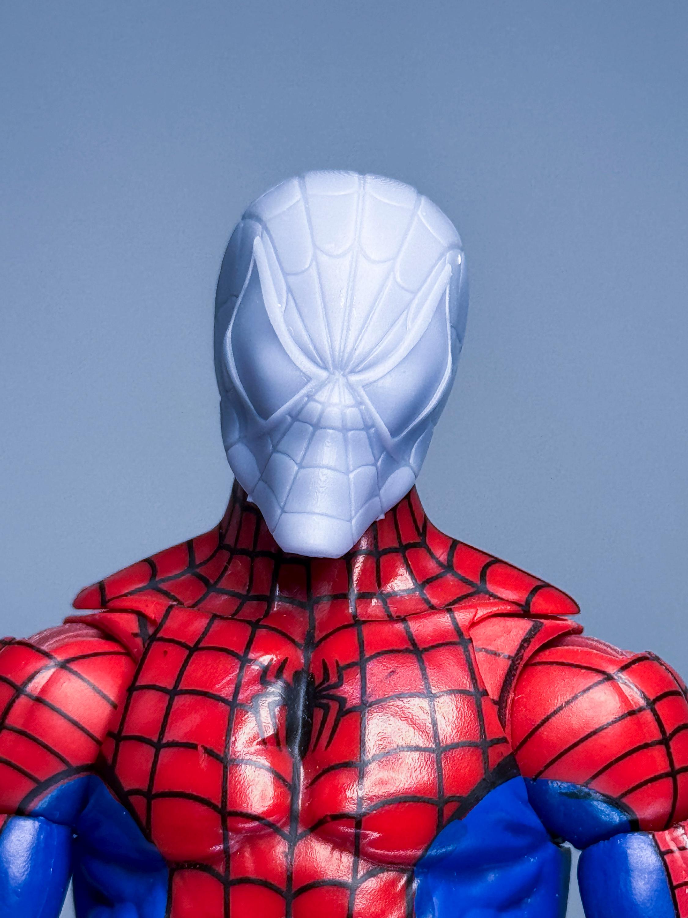 スパイダーマン フィギュア ヘッド Spiderman head sculpt - Etsy 日本