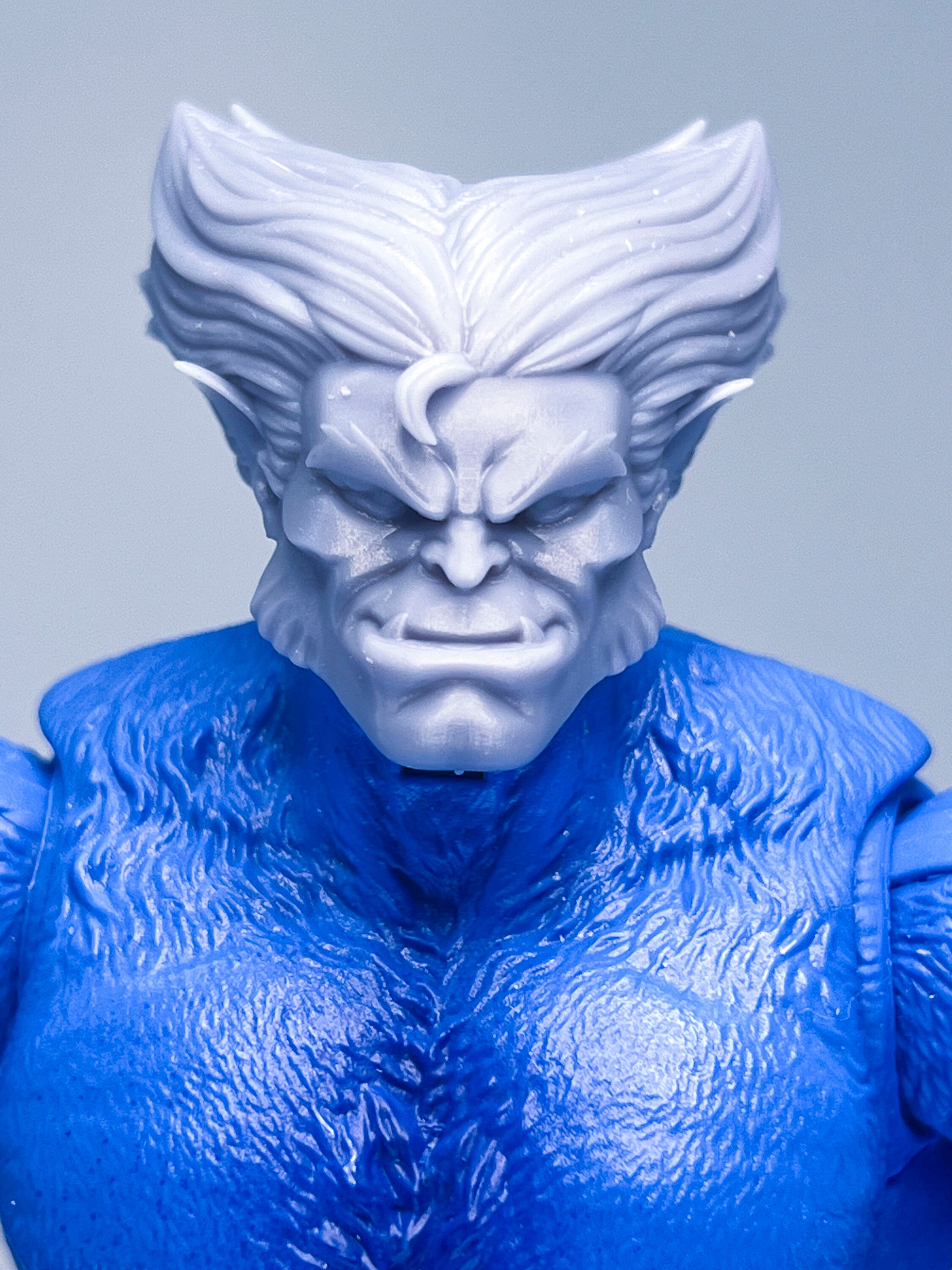 1/12 Scale Bespoke Sculpted Head – Furry Mutant Hero 1997 Style - Etsy