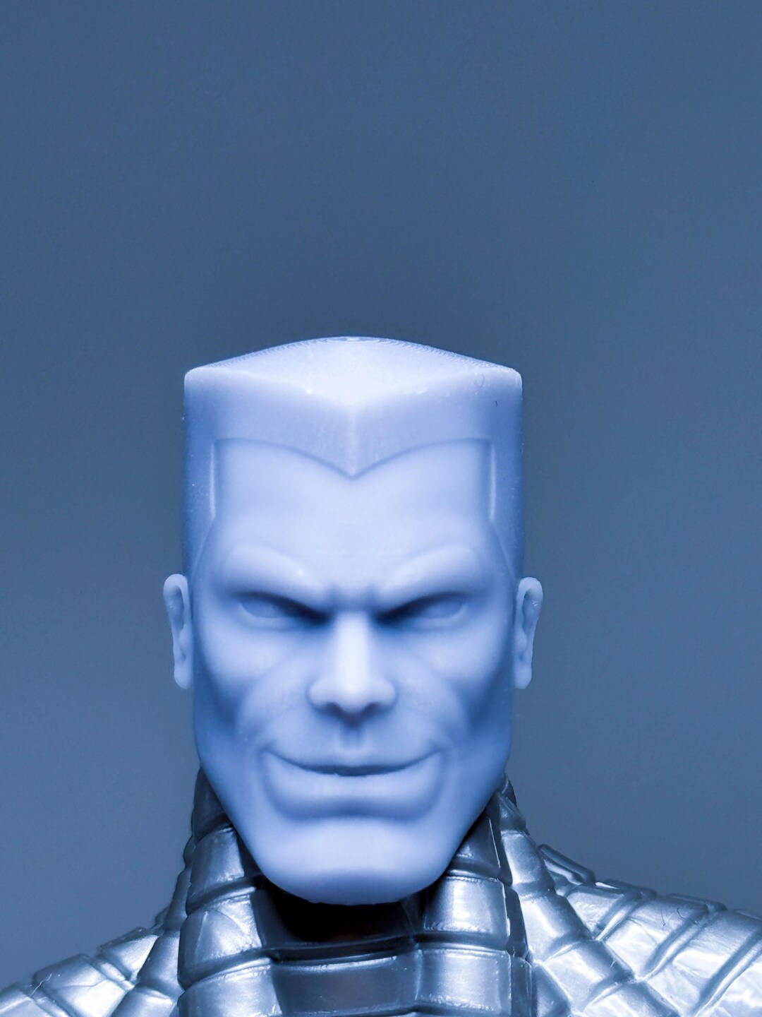 1/12 Bespoke Sculpted Head Mutant Steel Skinned Hero Smile - Etsy