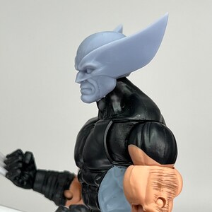 1/12 3D Printed Head Sculpt Masked Mutant Canadian Hero - Etsy