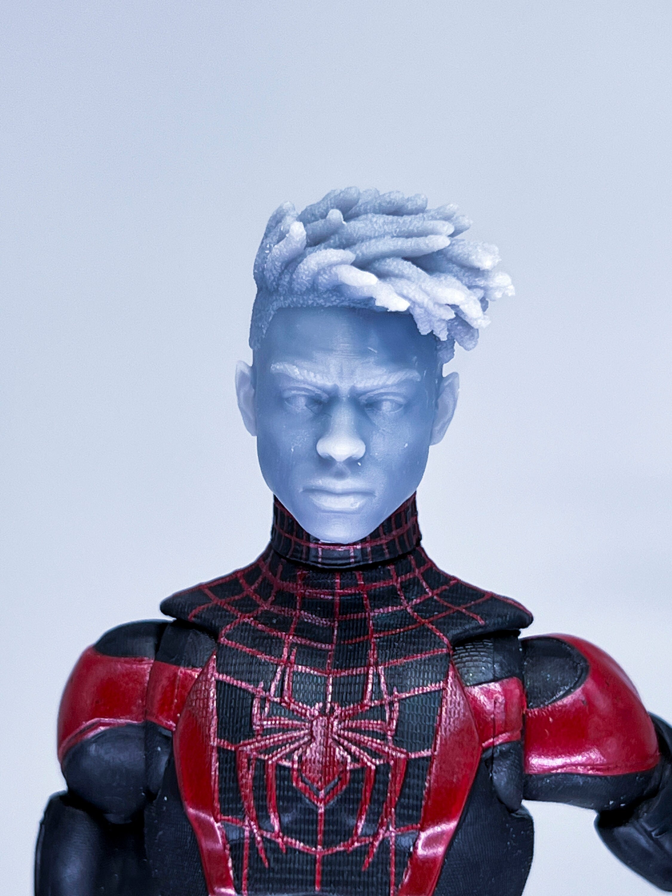 アルティメット スパイダーマン V3仕様 カスタムヘッド フィギュア 1