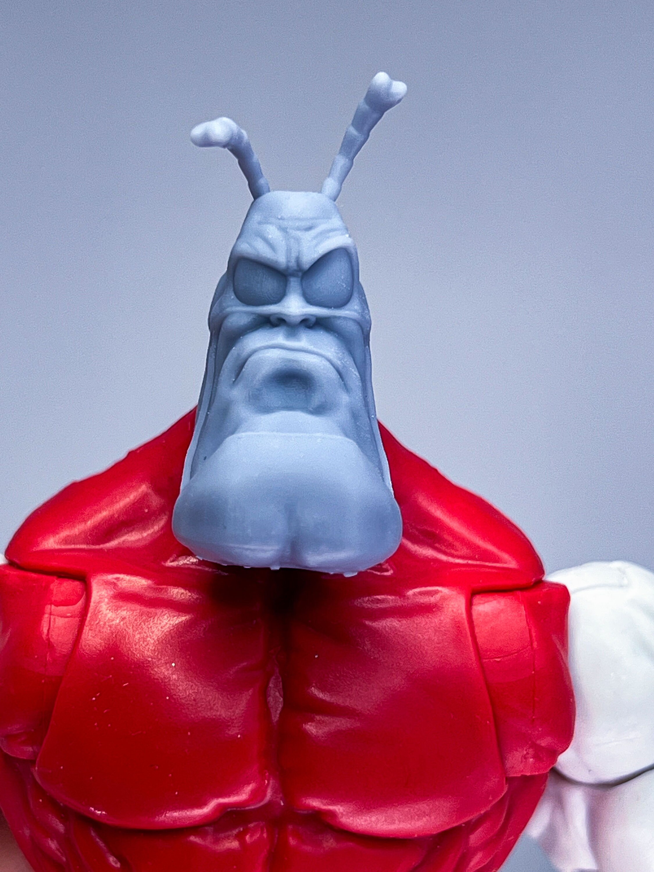 1/12 Scale Bespoke Sculpted Head – Strong Jawed Blue Hero Sculpt - Etsy