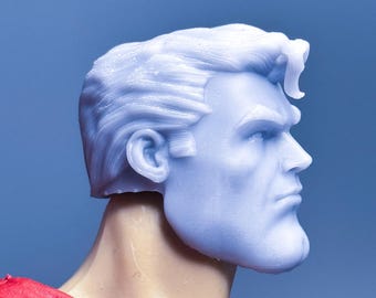 1/12 1/10 Bespoke Sculpted Head Super Hero Man Ed Mcguinness - Etsy