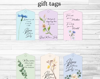 Mother’s Day gift tag, printable Mother’s Day gift tag, printable gift tag, Mother’s Day tag