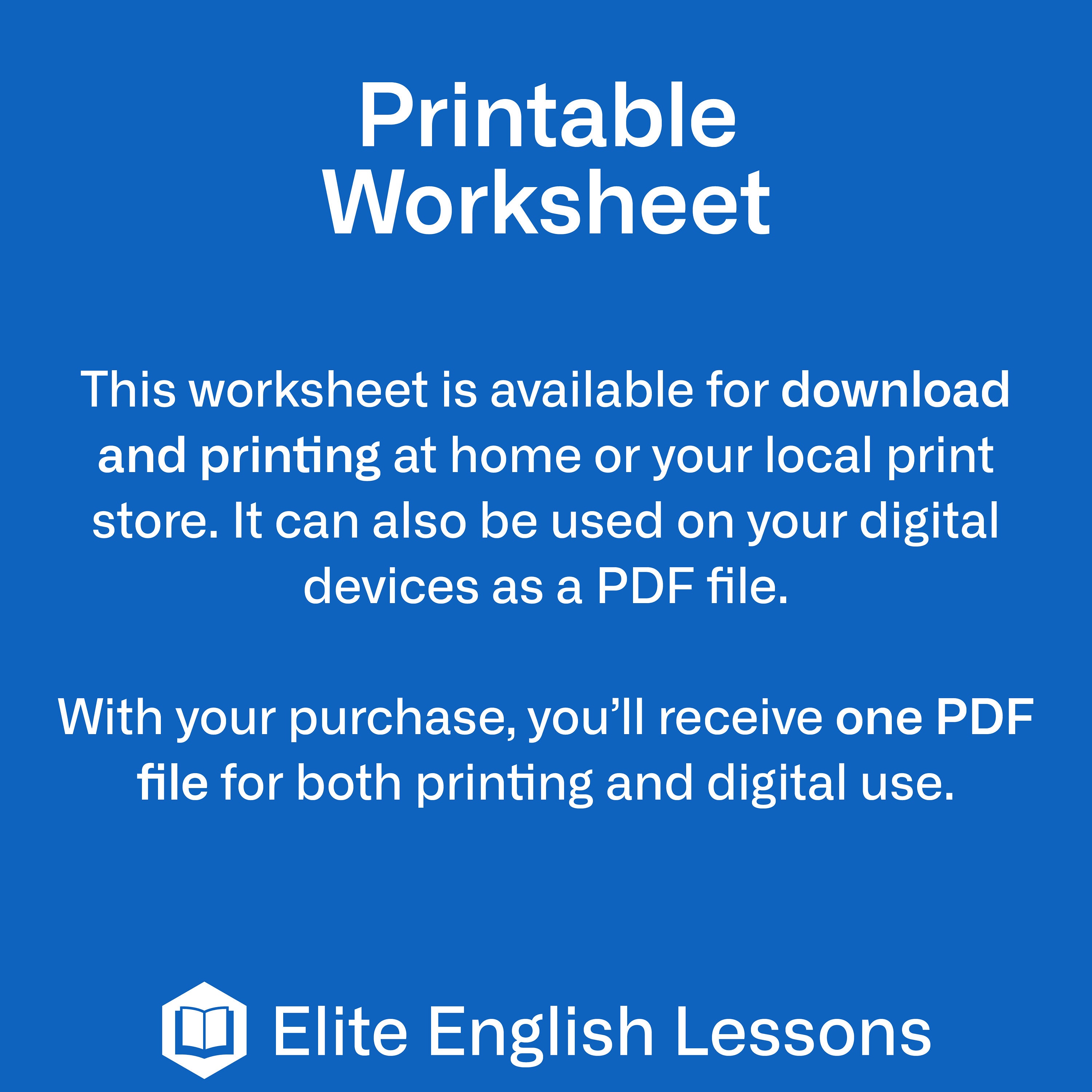 Elite English Lesson Printable PDF CAE Lesson Plan: the Impact of ...