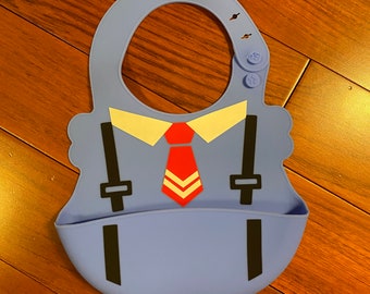 The Nerd Silicone Bib