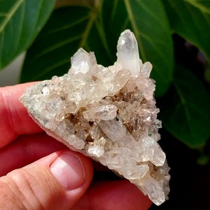 Sugar Pink Lithium Quartz Cluster! Lithium Quartz. Quartz Cluster. Pink Quartz. Quartz Specimen. Lithium Quartz Specimen. Pink Lithium.