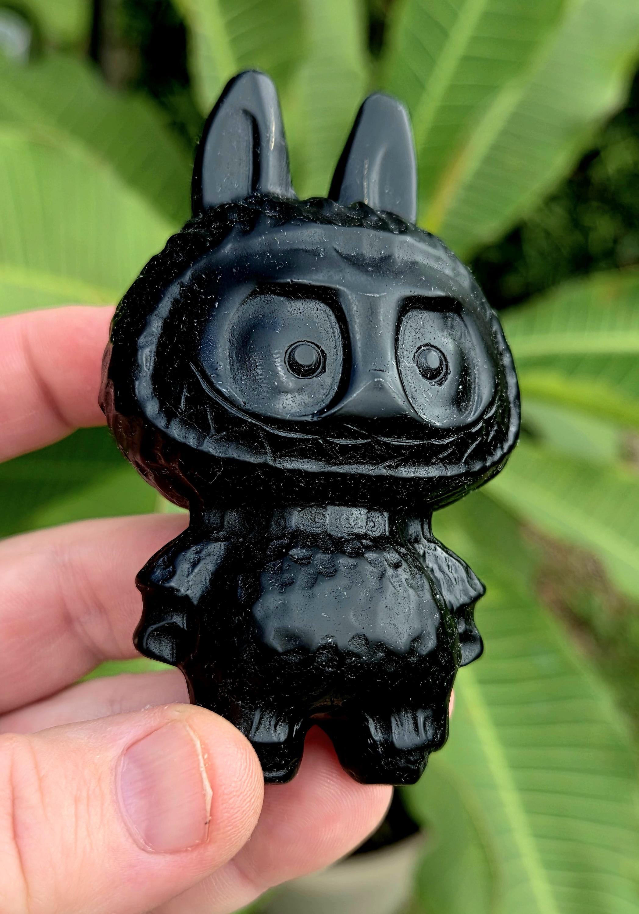 Labubu Crystal Carving - Etsy
