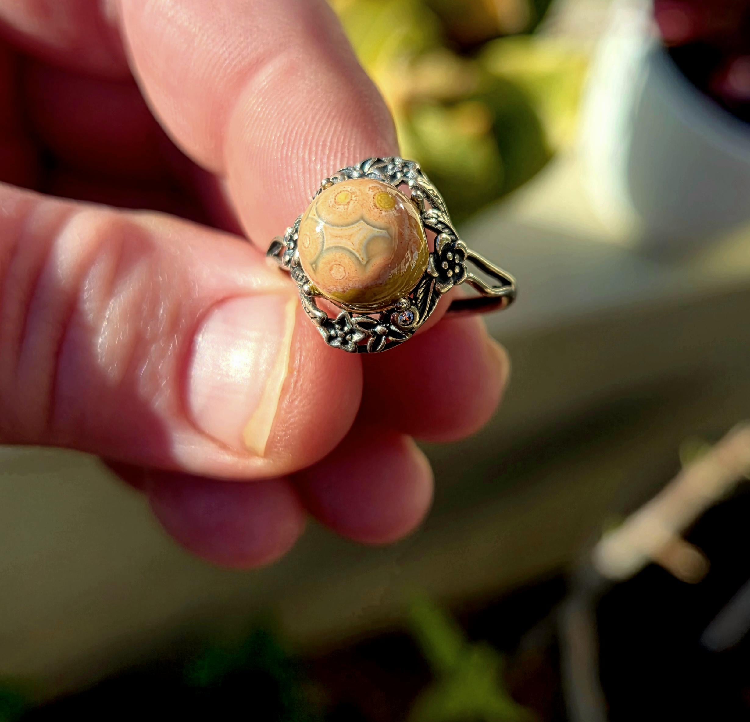 8th Vein Pink Ocean Jasper - Etsy