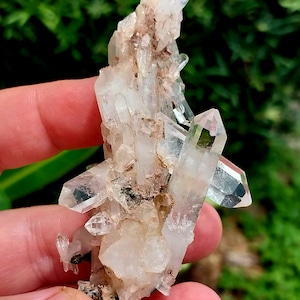 Beauty Brazil Pink Lithium Quartz! Lithium Quartz. Quartz Cluster. Pink Quartz. Quartz Specimen. Lithium Quartz Specimen. Pink Lithium.