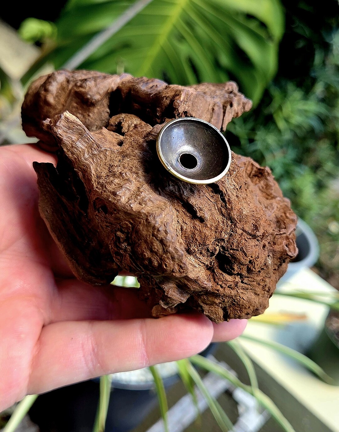 Handmade Driftwood Sphere Holder! Sphere Stand. Crystal Sphere Stand ...