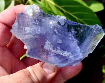 Fabulous Cabinet Grade Blue Cubic Fluorite from Xianghualing, China. Cubic Fluorite. Blue Fluorite Specimen. Stairstep Blue Fluorite.
