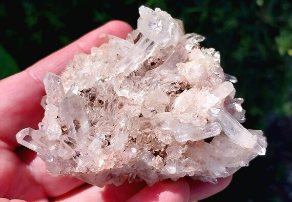 2 Sided Pink Lithium Quartz Specimen Lithium Quartz. Quartz 