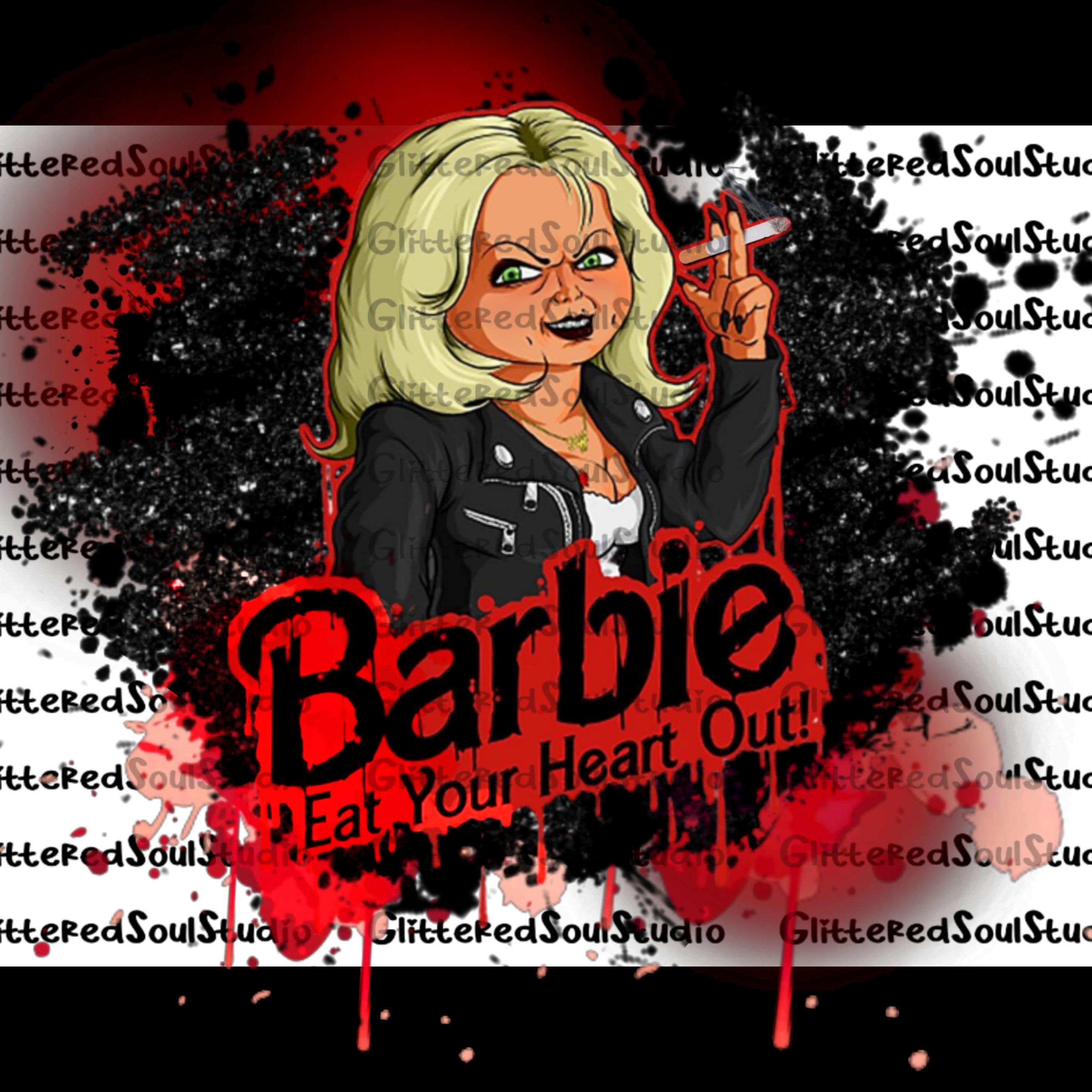Eat Your Heart Out Barbie PNG - Etsy