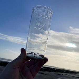 Captain Morgan Rum Glass Upcycled | Eco-Friendly Gift | Gifts for Him & Her | Repurposed Bottle | Birthday Gift | Barware Gift For Rum Lover