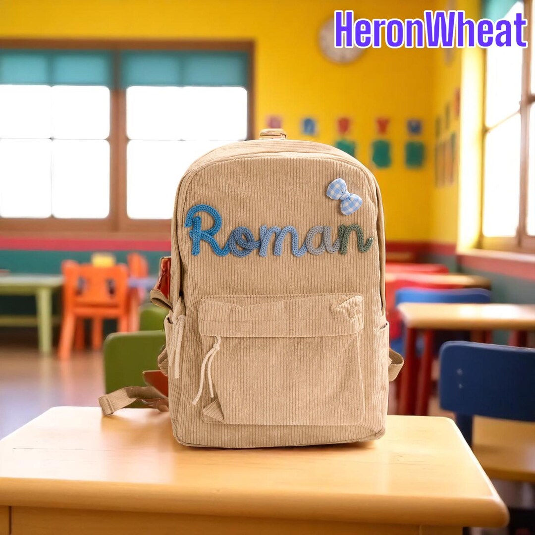 Personalized Kids Backpack & Lunch Bag – Custom Toddler Book Bag ...
