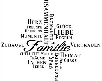 Plotterdatei "Familie"