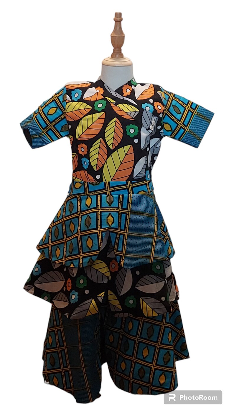 African Print Dress For Girls Etsy african-print-dress-for-girls-etsy