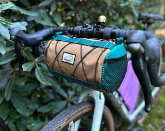 Bohemia Outdoor | Handlebar Bag | Bikepacking Gravel Cycling Burrito Bag | RECYCLED X-PAC® /  ECOPAK®