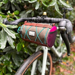 Bohemia Outdoor | Handlebar Bag | Bikepacking Gravel Cycling Burrito Bag | RECYCLED ECOPAK®