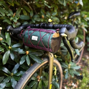 Bohemia Outdoor | Handlebar Bag | Bikepacking Gravel Cycling Burrito Bag | RECYCLED ECOPAK®