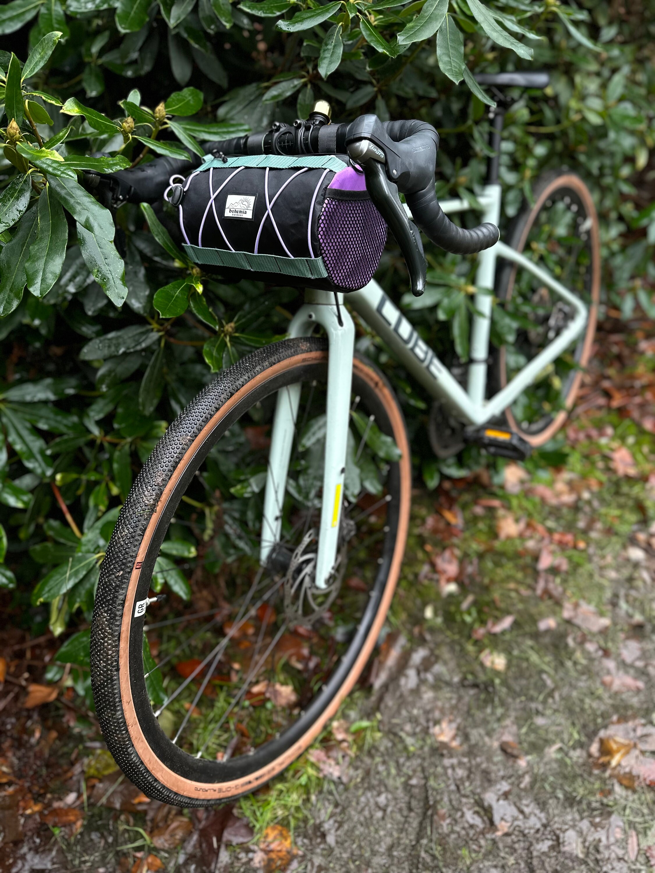 ハンドメイド　フレームバッグ　ECOPAK EPLX200 ブラック Ultralight accessory pouch 100% made from 100% recycled