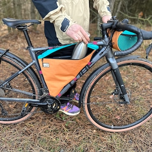 Bohemia Outdoor Custom Full Frame Bag Gravel Bikepacking Cycling RECYCLED ECOPAK® / X-PAC® Bild 2