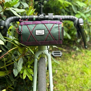 Bohemia Outdoor Handlebar Bag Bikepacking Gravel Cycling Burrito Bag RECYCLED ECOPAK® Bild 3