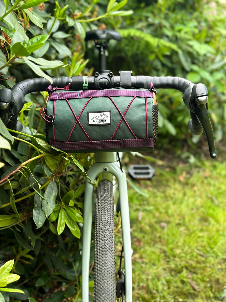 Bohemia Outdoor Handlebar Bag Bikepacking Gravel Cycling Burrito Bag RECYCLED ECOPAK® Bild 3