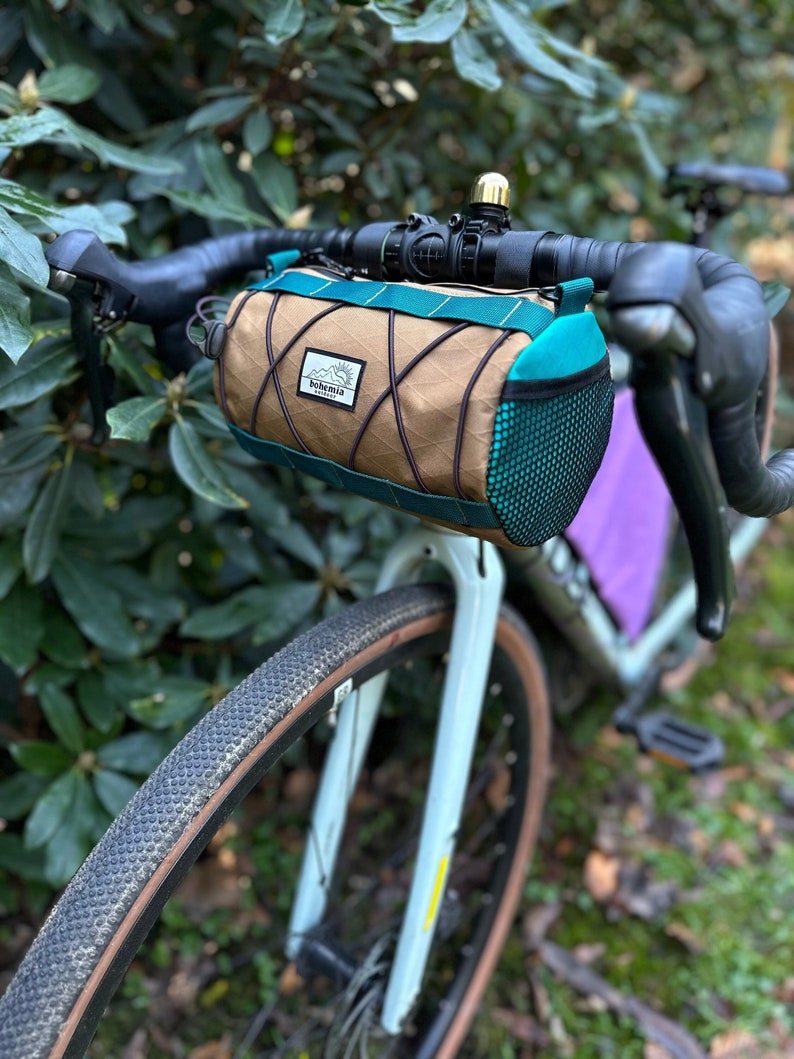 Bohemia Outdoor Handlebar Bag Bikepacking Gravel Cycling Burrito Bag RECYCLED X-PAC® / ECOPAK® Bild 1