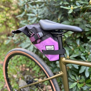 Bohemia Outdoor Custom Saddle Bag Bikepacking Gravel Cycling RECYCLED ECOPAK® / X-PAC® Bild 4