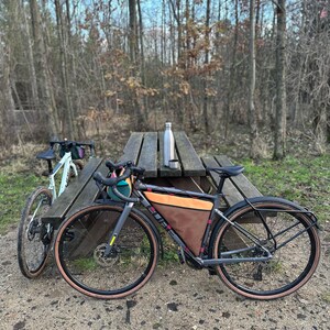 Bohemia Outdoor Custom Full Frame Bag Gravel Bikepacking Cycling RECYCLED ECOPAK® / X-PAC® Bild 4