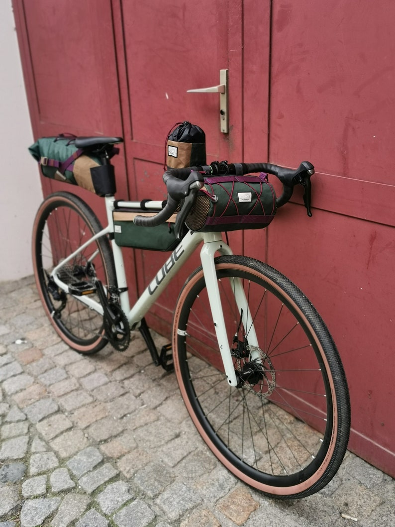 Bohemia Outdoor Handlebar Bag Bikepacking Gravel Cycling Burrito Bag RECYCLED ECOPAK® Bild 7