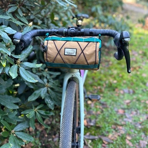 Bohemia Outdoor Handlebar Bag Bikepacking Gravel Cycling Burrito Bag RECYCLED X-PAC® / ECOPAK® Bild 2