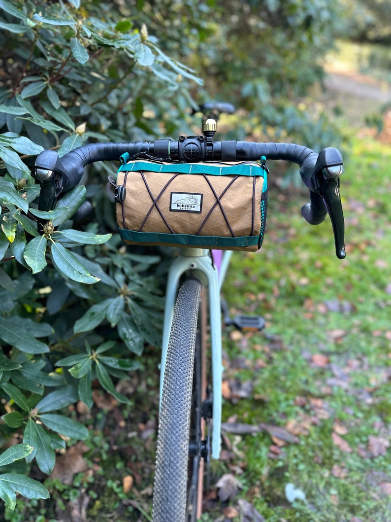 Bohemia Outdoor Handlebar Bag Bikepacking Gravel Cycling Burrito Bag RECYCLED X-PAC® / ECOPAK® Bild 2