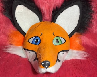 Plain Fox Therian Mask