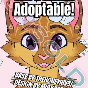 Demon Kitty Adoptable! (Partial)