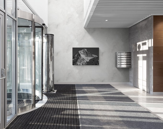 Premium Bild Das Bietschhorn – UNESCO Welterbe, Lötschentaler Seite, Berglandschaft, Wandkunst, Naturfotografie, Alpen, Geschenkidee