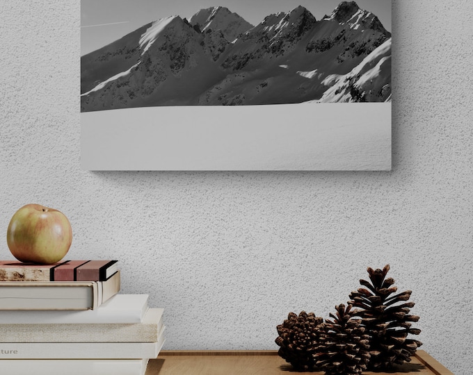 Diamantglasbild Bergpanorama Belalp –Schweizer Alpen, Wandkunst, Naturfotografie, Panorama, Berglandschaft, Wanddeko, Geschenkidee,Bergmotiv