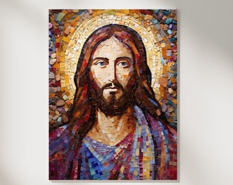 Jesus Icon - Christian Printable Art | Jesus Print | Jesus Png | Christian Png | Bible Png | Orthodox Christian Poster | Jesus Poster