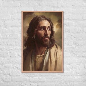 Jesus Christ Art Print - Traditional Catholic Wall Art For Christian Decor | Christian Gifts | Catholic Gifts | Catholic Art | Jesus Art