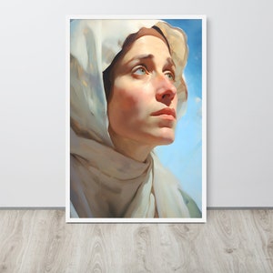 The Blessed Virgin Mary - Catholic Wall Art & Mothers Day Gift Idea | Catholic Art | Catholic Gifts