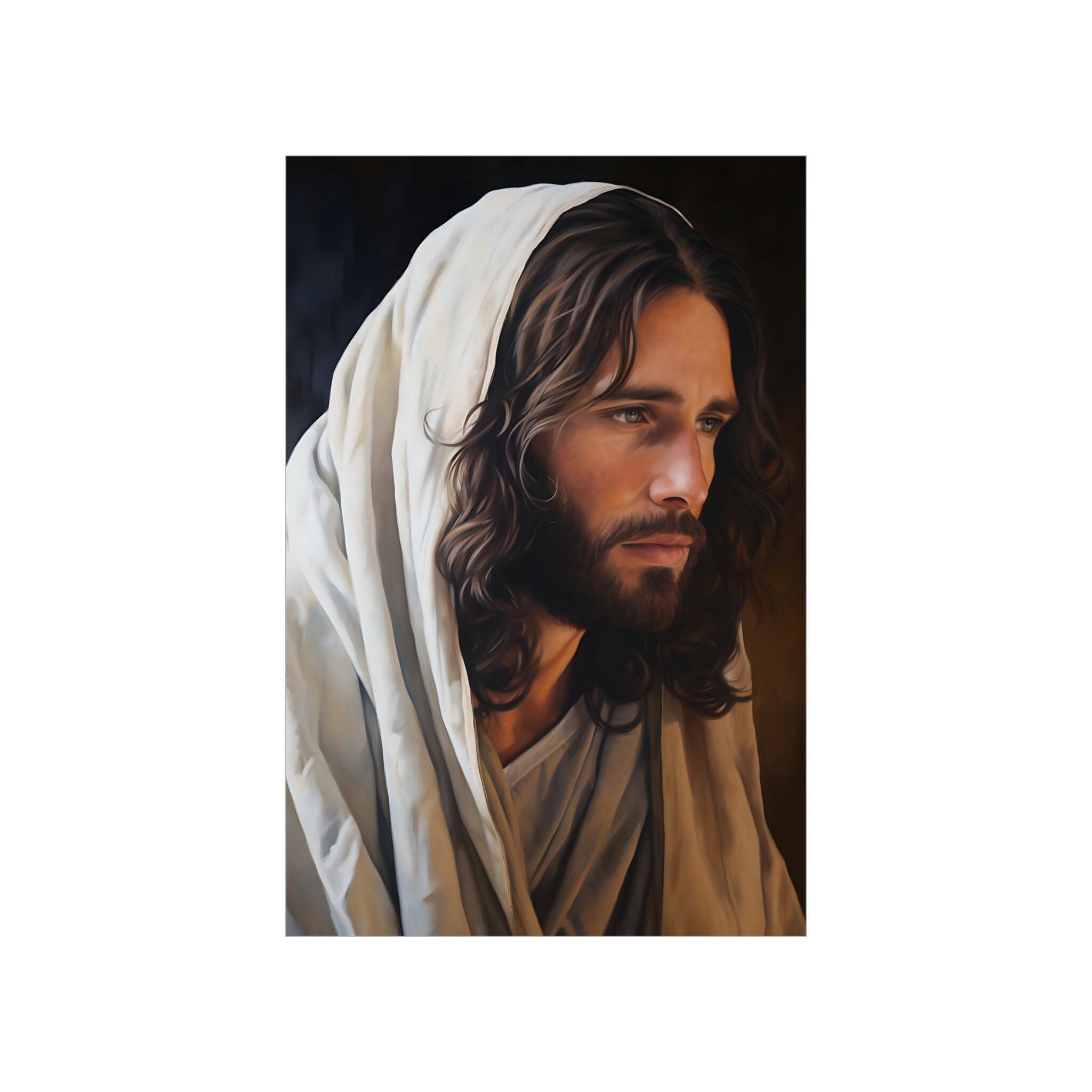 Jesus Painting Art Print Jesus Art Jesus Picture Jesus Print Jesus ...