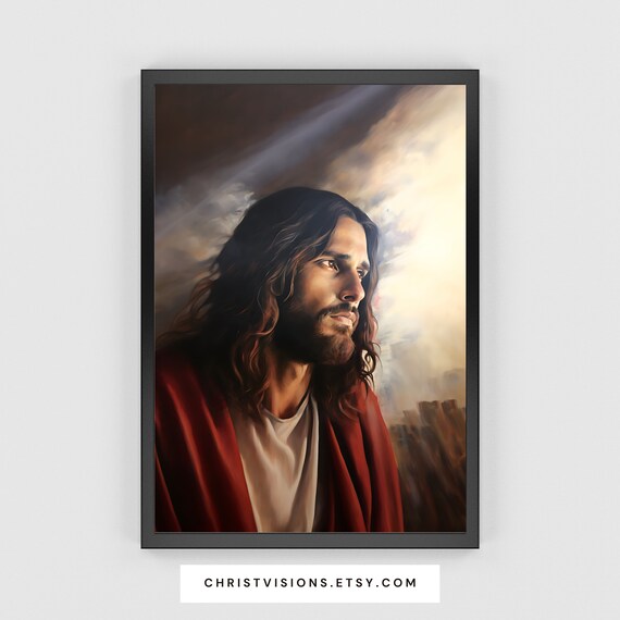 Framed Jesus Christ Artwork Jesus Art Print Latter Day Saints Jesus LDS  Gifts LDS Art Strong Jesus Jesus Portrait Jesus Print - Etsy
