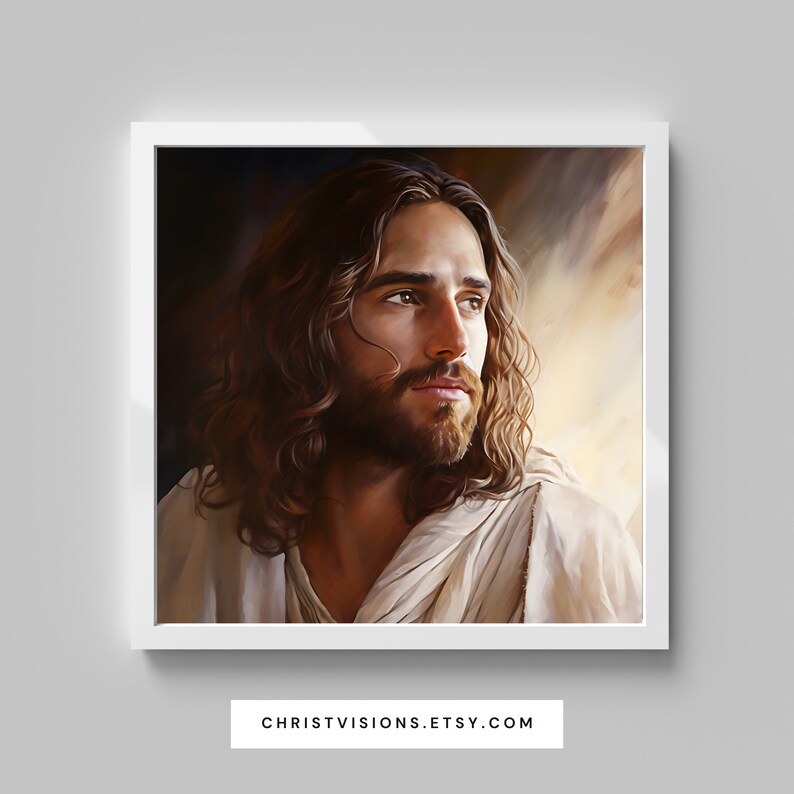 Savior Jesus Christ Printable Art Jesus Print Jesus Art Jesus Portrait ...